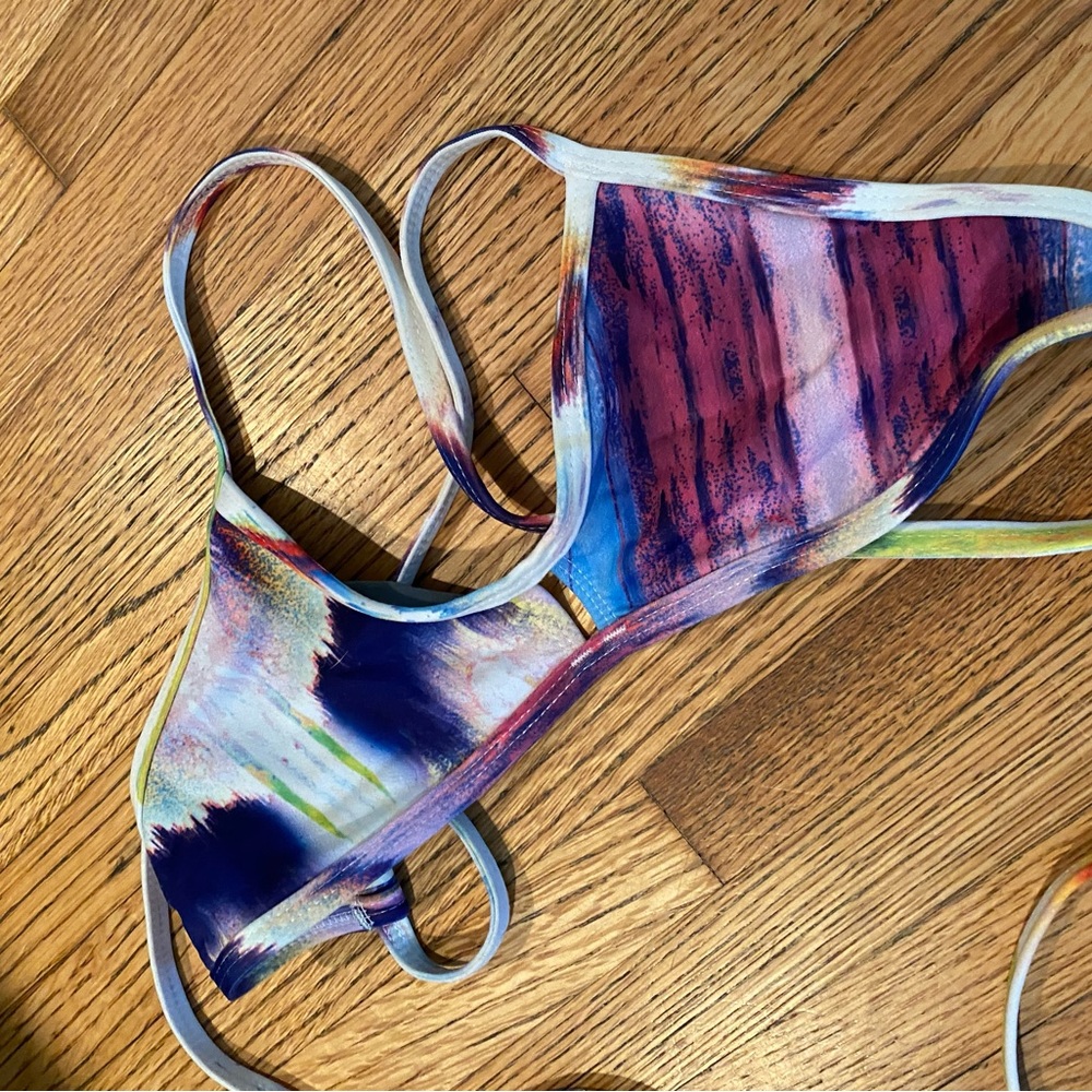 Jolyn Multicolor Bikini Top